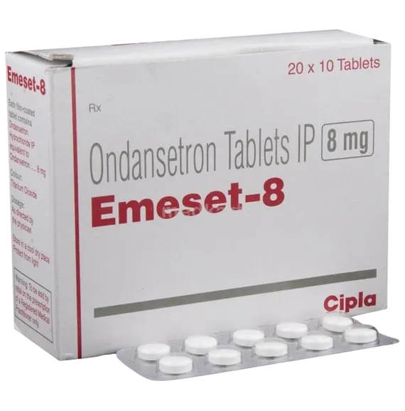 emeset 8mg tablet 10's